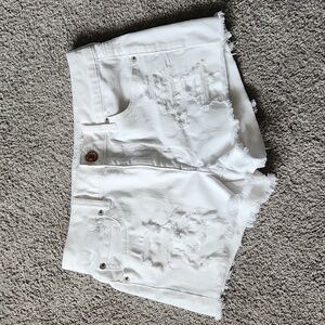 American Eagle Hi-Rise Shortie shorts